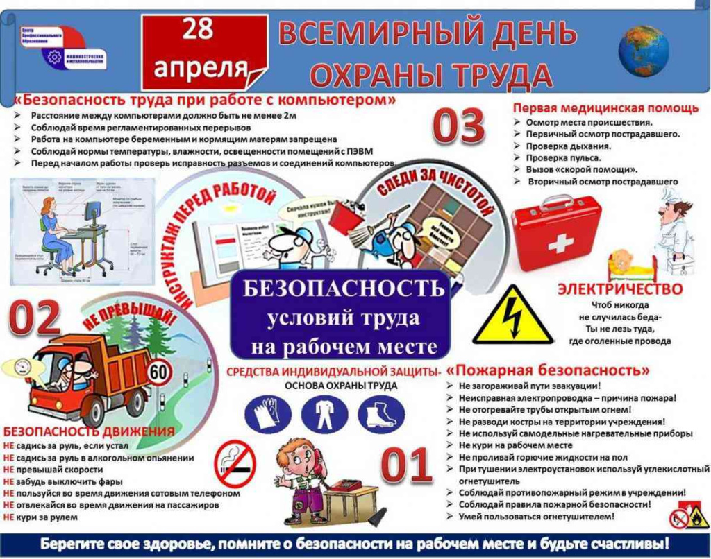 План проведения дня охраны труда в детском саду